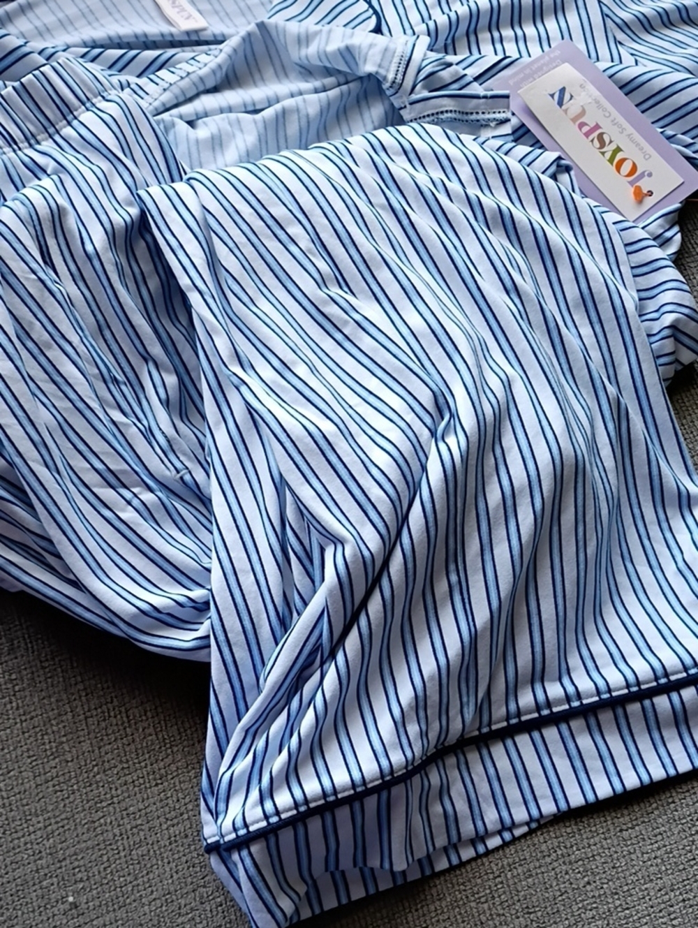 NWT Joyspun Classic Stripe PJ Set - Picture 4 of 4